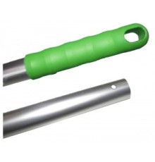 Ручка для держателя мопов, 130 см, d=22 мм, алюминий, зеленая
