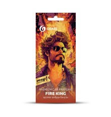 Ароматизатор воздуха картонный Grass "Fire King"