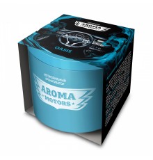 Ароматизатор гелевый «Aroma Motors» OASIS в картонной упаковке (круглый) 100мл