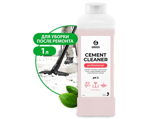 Очиститель после ремонта "Cement Cleaner"(канистра 1 л)