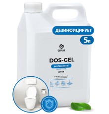 Дезинфицирующий чистящий гель "DOS GEL" (канистра 5,3 кг)